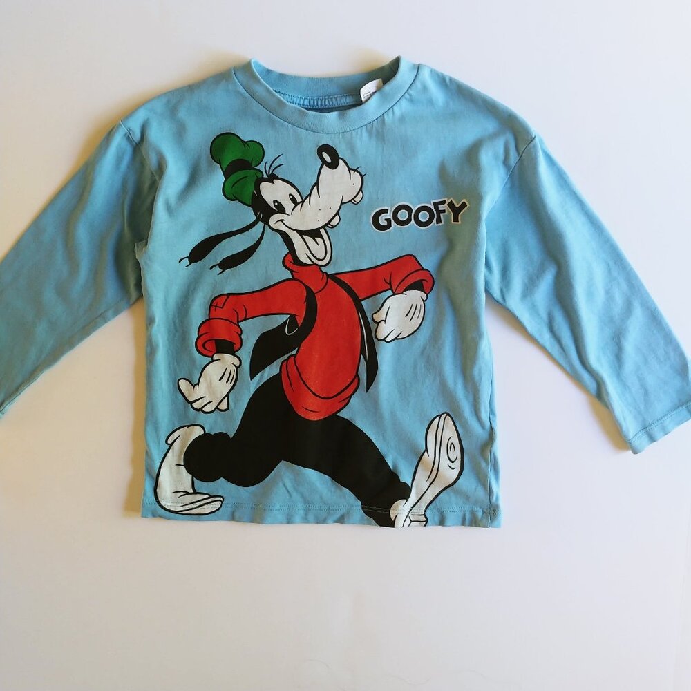 H&M x Disney Goofy Long-Sleeve Flawed Tee
